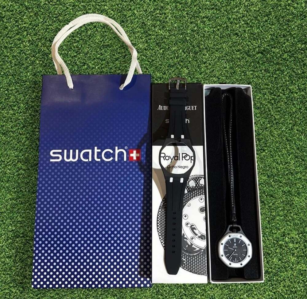 AP x Swatch | Audemars Piguet x Swatch Royal Pop “Ocho Negro” Full Bundle